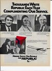 Republic Airlines 1982 Thousands Write To Compliment Our Service Dc-9 Ad