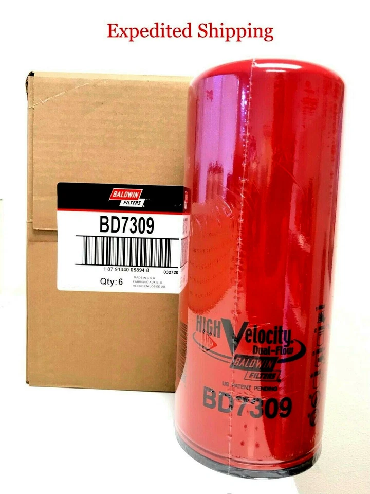 Baldwin BD7309 Engine Oil Filter (Pack of 6) - Image 1 of 1