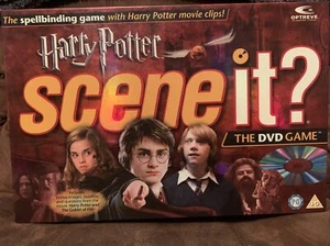 Harry Potter Scene It? The DVD Board Game Box And Contents Mint Condition(E) - Picture 1 of 9