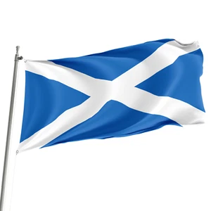 3' X 5' BANDERA EVENTO ESCOCIA SALTIRE (150cm x 90cm) - Imagen 1 de 8