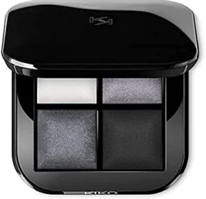 SALE! KIKO MILANO Italy Eyeshadow QUAD 04 Smokey Eyes Black White LAST SALE! - Picture 1 of 8