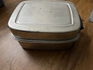 Frigidaire Flair Radiant Spatter Free Broiler Roaster Pan 18x13 Aluminum Vintage - Picture 1 of 10