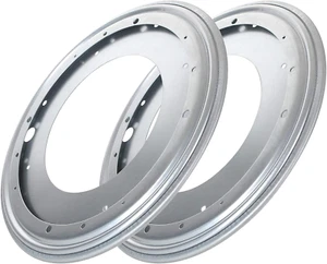 2 Pack Flat Lazy Susan Turntable Bearing 12 Inch round Lazy Susan Hardware 516 - Picture 1 of 12