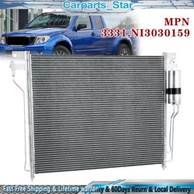 AC Condenser For 2005-2018 Nissan Frontier, 2005-2015 Nissan Xterra With Drier - Image 1 of 4