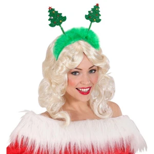 Lustiger Haarreifen Weihnachtsbaum Haarreif Weihnachten Tannenbaum Kopfschmuck - Bild 1 von 3