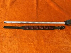 Hundehalsband, gross, mit rotem Strass, NEU - Bild 1 von 1