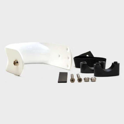 Garelick Boat Ring Buoy Holder 726273 | 3 7/8 Inch White Aluminum - Image 1 of 4