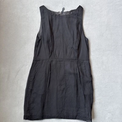 Vestido de mujer rag & bone 10 funda negra mini sin mangas forrado de cóctel seda Foto 1 de 4