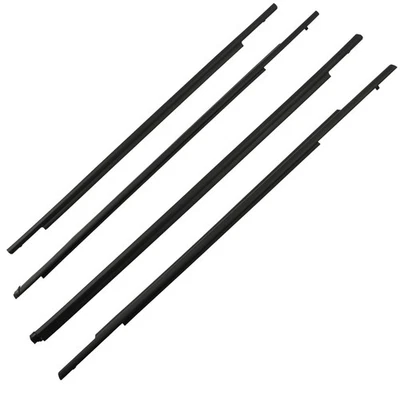 4 Pcs Front & Rear Door Belt Weatherstrip for 11-23 Mitsubishi Outlander Sport Foto 1 de 4