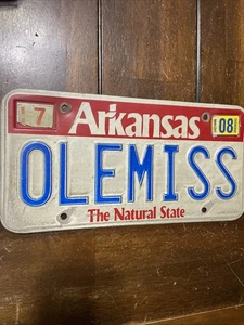 Etiqueta de coche Arkansas Ole Miss Rebels - Imagen 1 de 2