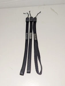(3) Correa de muñeca negra Nintendo DS Lite cordón OEM repuesto oficial NTR-009 - Imagen 1 de 2