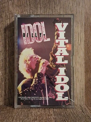 Billy Idol Vital Idol (Cassette Tape, 1987 Chrysalis Records) Good Condition - Image 1 of 4