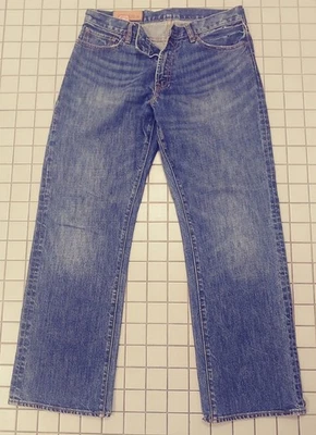 Gap 1969 Jeans Mens 33x32 Loose Fit Straight Leg Distressed Vintage - Image 1 of 4