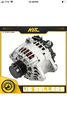 Alternador 373002B760 para Kia Forte Koup 2014-2016 1,6 TL 2012-2016 Kia Soul 1,6 L Foto 1 de 4