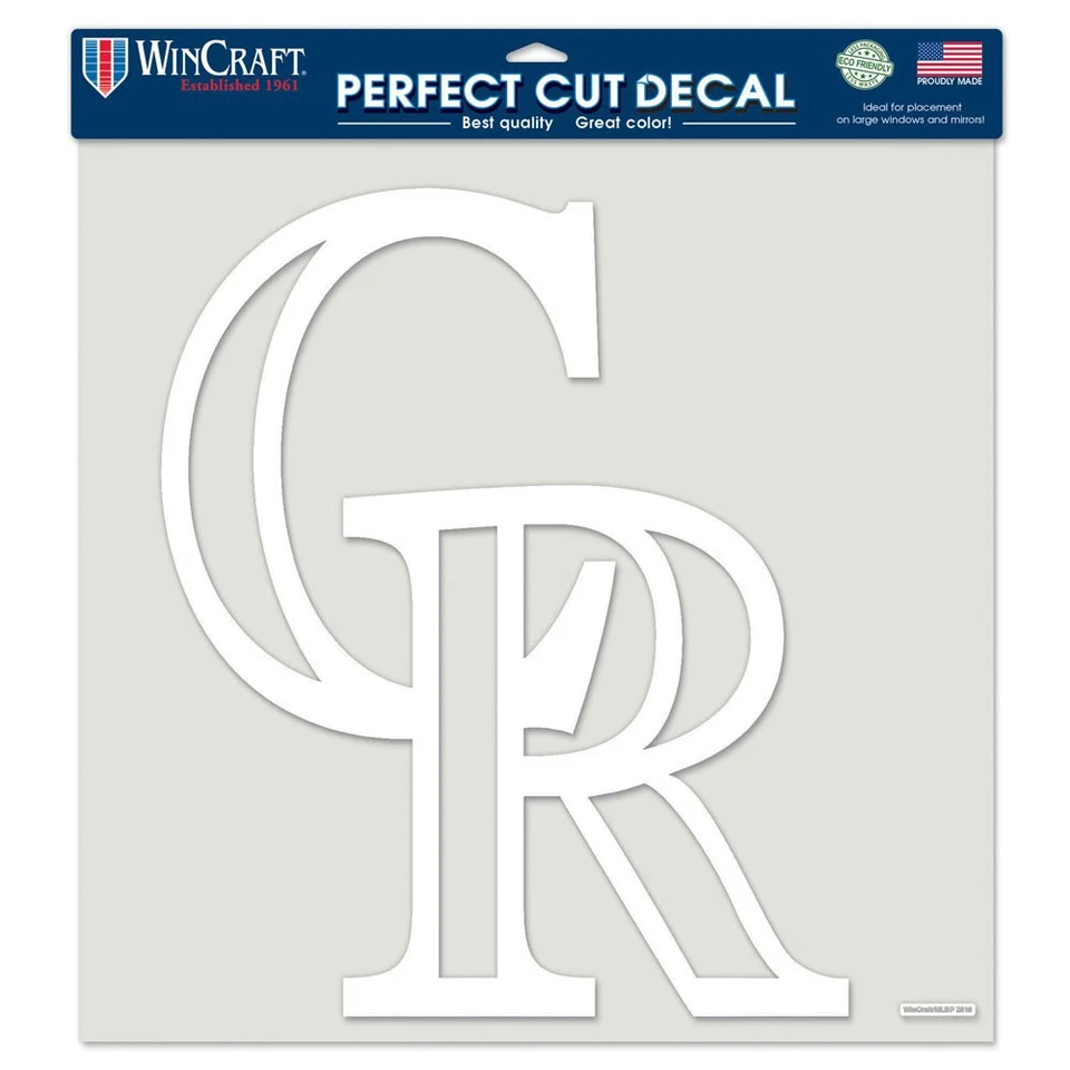 WinCraft Colorado Rockies 17" x 17" Perfect Cut Decal - Image 1 of 1