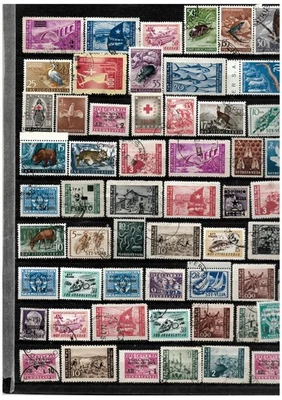 Istria , ZONA B , VUJA 1945/54. lot stamps  ( 2 pages )Used/MH, see description - Image 1 of 2