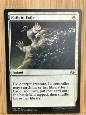 Magic the Gathering Path to Exile Modern Masters 2017 Edition Foil - Image 1 of 2