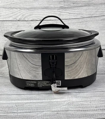 CrockPot Wifi Smart Slow Cooker WeMo 6-Quart Stainless Steel SCCPWM600-V1 - Image 1 of 3