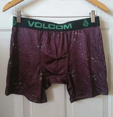 VOLCOM ALLOVER MEN'S BOXER BRIEF, SIZE M - Image 1 of 3