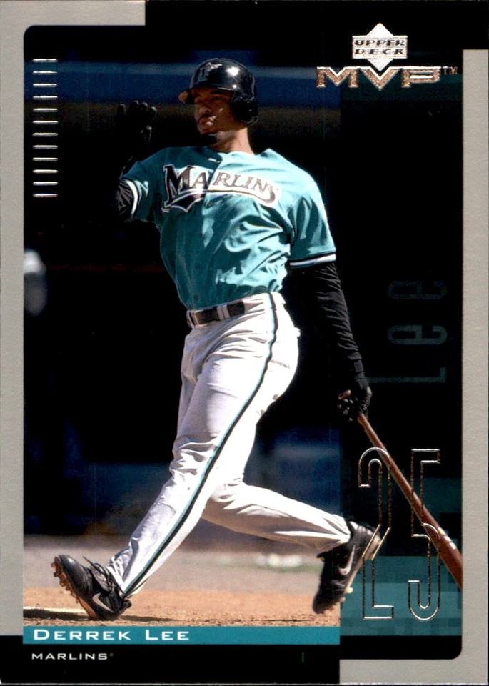 Derrek Lee 2001 Upper Deck MVP #255 Florida Marlins FREE SHIPPING AutographDen - Image 1 of 2