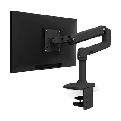 Ergotron – LX Monitor Arm, Single Monitor Desk Mount  fits Flat Curved Ultrawide - Image 1 of 4