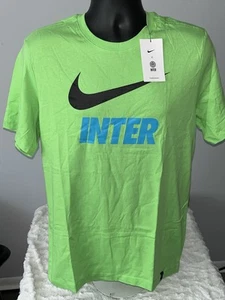 NIKE INTER MILAN SOCCER CLUB EXCLUSIVE TEE SHIRT MENS MEDIUM NWT - Picture 1 of 2