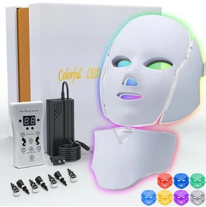 Led Face Mask Light Therapy - Picture 1 of 7