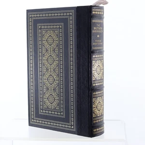 The Brothers Karamazov by Dostoevsky Franklin Library Oxford Leather Spine 1985 - Bild 1 von 5