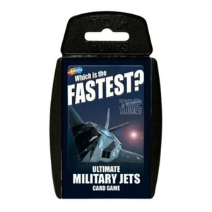 Ultimate Military Jets Top Trumps Card Game - Picture 1 of 5