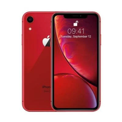 Apple iPhone XR 64GB Red Factory Unlocked - AT&T T-Mobile Verizon Sprint - Image 1 of 2