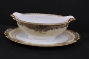 Noritake Goldcella Gravy boat with attached underplate - Picture 1 of 9