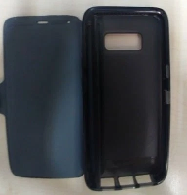 Tech21 Evo Wallet 2 in 1 Cover Case for Samsung Galaxy S8 PLUS  Black  - Image 1 of 4