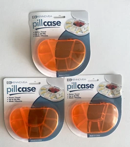Vita Carry advanced pill case Ennovea life 7+1 Compartment Pill Box 3 Pack - Picture 1 of 2