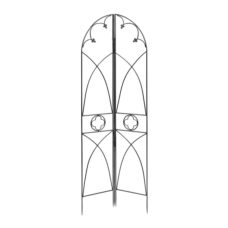 Шпалера ACHLA Quatrefoil, черное порошковое покрытие - FT-07 - Изображение 1 из 1