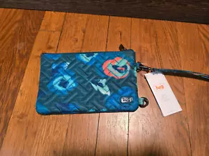 NWT Lug Peekaboo Convertible Phone Wristlet Pouch Mystic Forest Bloom - Picture 1 of 2