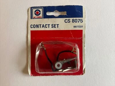 Contact Set (CS 8075) ACDelco Citroen D Super / Reault R5 R6 R12 R10 / Volvo 343 - Image 1 of 2