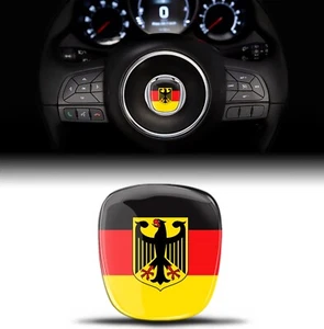 Pegatina 3D Compatible con Fiat 500 Emblema Volante Insignia Accesorios - Imagen 1 de 4