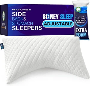Pillow for Side and Back Sleepers - Comfort for Neck and Shoulder Pain - Picture 1 of 7