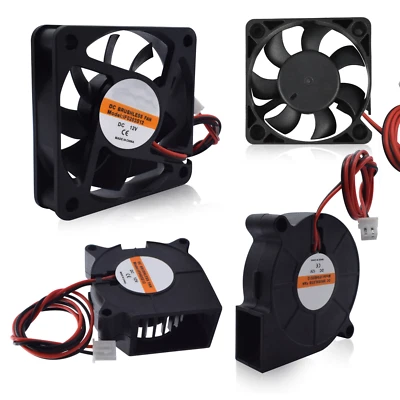 3D Drucker Lüfter 25 30 40 50 60 5v 12V 24V passend für Creality Ender Anet CR10 - Bild 1 von 4