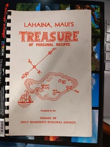 Treasure of Recipes Lahaina, Maui, 1961 Collectible ookbook - Picture 1 of 4