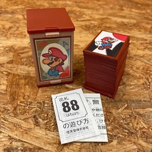 Cartas de juego Club Nintendo Limited Super Mario Hanafuda imagen japonesa raras - Imagen 1 de 8