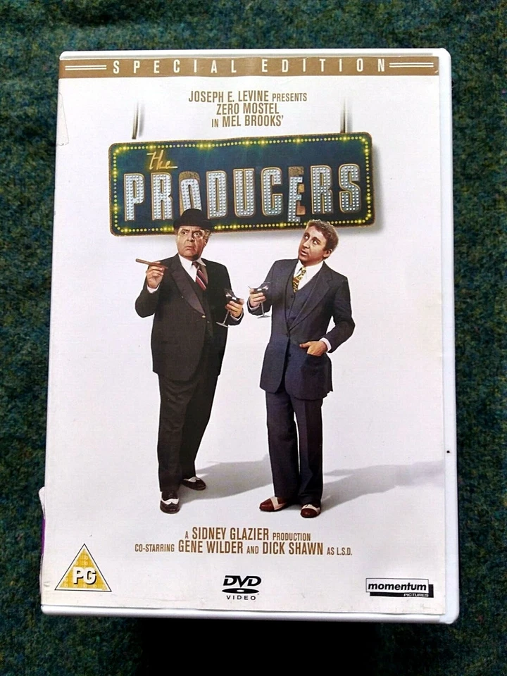 THE PRODUCERS – SPECIAL EDITION – DVD, 2-DISC  R-2, LIKE NEW, FREE POST AUS-WIDE - Image 1 of 1