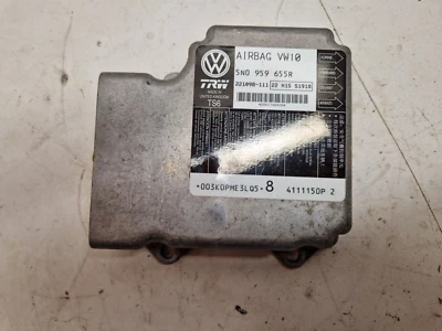 2011 VW PASSAT AIR SRS BAG CONTROL MODEL UNIT 5N0959655R - Photo 1/4