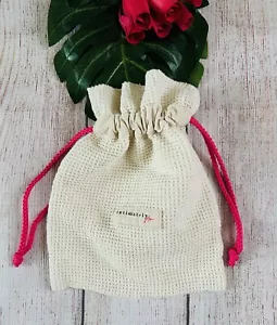 Borsa a marsupio Free People intimamente libera con coulisse waffle cotone logo - Foto 1 di 5