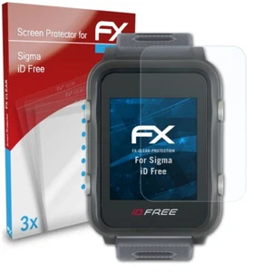 atFoliX 3x Screen Protection Film for Sigma iD Free Screen Protector clear - Zdjęcie 1 z 8