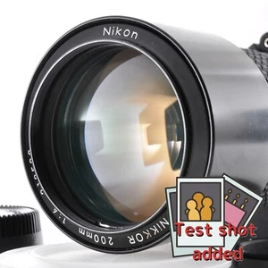 Nikon Ai-s Micro-Nikkor 200mm f/4 Macro MF Lens [Excellent+5] From JAPAN - Picture 1 of 20