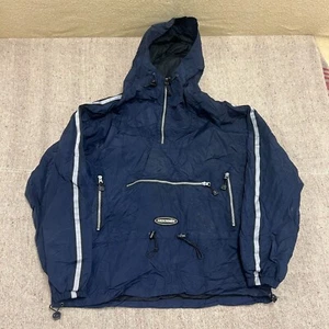 Vintage Abercrombie & Fitch Anorak Jacket Mens XL Blue 1990s - Picture 1 of 12