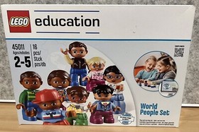 Lego Education 45011 World People Set -New Factory Sealed