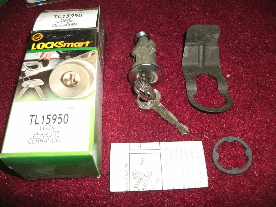 Ford Thunderbird 1981 1982 kit de llave de maletero y cilindro de bloqueo TL15950 Foto 1 de 3