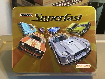 Matchbox SUPERFAST Collector Tin Six Exclusive 2005 Decos Set Limited Edition - Image 1 of 4